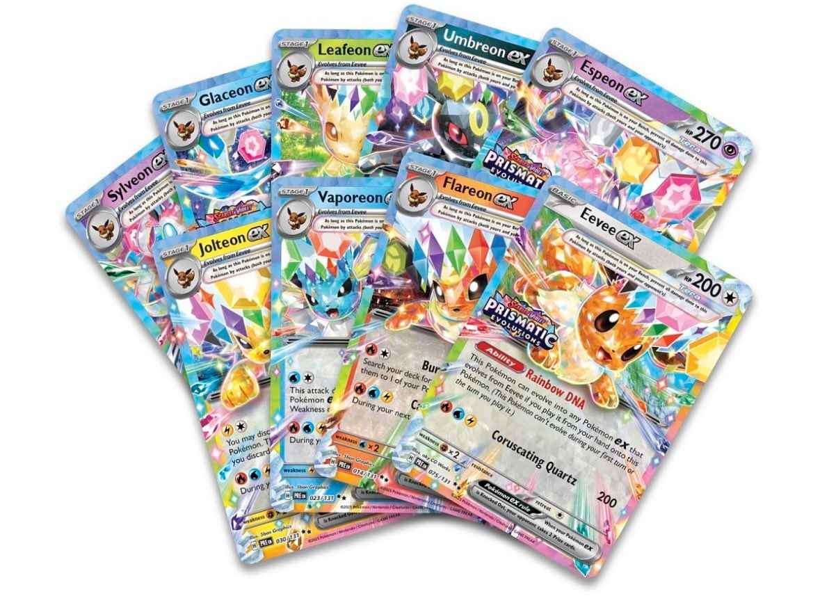 Coffret surprise pokemon Ev8.5 Évolution prismatique