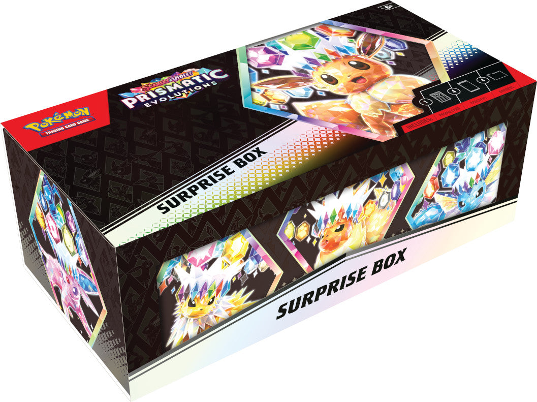 Coffret surprise pokemon Ev8.5 Évolution prismatique